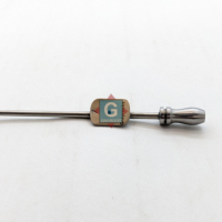 Cannule d'aspiration auriculaire en acier inoxydable, instrument chirurgical ORL