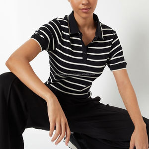 Nardon Apparel, Venta al por Mayor, Personalización de Polos para Mujer, Material Elástico en 4 Direcciones, Estilo Casual, Color Sólido, Polo Sublimado - Product Image 3