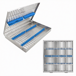 Kit de Cirugía Oral Manual de 20 Piezas, Instrumentos de Extracción de Acero Inoxidable, Casete de Esterilización con Capacidad para 20 Unidades, Agarre Ergonómico, CE - Product Image 6