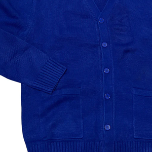 2026OEM Quick Dry Men Knit Cardigan Button Down Lightweight Solid Color Casual Fraternity Winter Knitwear Custom Made Greek Logo - Product Image 4