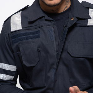 Overol de Trabajo de Alta Visibilidad para Hombre y Mujer, Impermeable, Talla Grande, Traje de Mecánico para Taller - Product Image 4