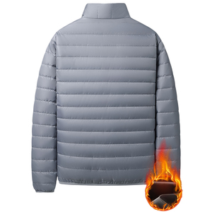 Hot Sale Custom Manufacturer Wholesale High Quality <b>Man</b> Puffer <b>Jacket</b> Casual Coat Outdoor Warm <b>Winter</b> Coat Quilted Padded <b>Jacket</b> - Product Image 2