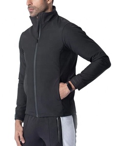 2024 gros hommes Stand Softshell veste d'hiver nouveau tissu imperméable Style de rue haute pour la randonnée - Product Image 5
