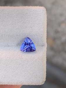Tanzanite bleue naturelle rare, taille trilobée, 2,00 carats, certifiée par un tiers, pierre précieuse en vrac pour la fabrication de bijoux, bagues, pendentifs, vente en gros - Product Image 6