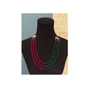 Collar con Colgante de Cuentas de Resina Coloridas APEX ALIGN, Joyería de Moda para Mujer, Regalo para Fiesta, Cadena de Cuentas Multicolores de Tendencia - Product Image 1