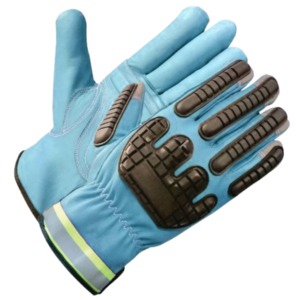 Guantes de Seguridad Reforzados de Cuero Vacuno para Construcción, Resistentes a Impactos, Cortes y Soldadura, para Trabajo Mecánico, Venta al Por Mayor - Product Image 1