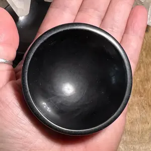 Accesorio de piedra de lujo de alta gama, tazón de mármol pulido contemporáneo, accesorio de ónix de diseño artesanal, precio de mayoreo. - Product Image 2