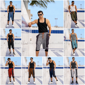 Canceled Order Halal Swimming <b>Shorts</b> Men Quick-Dry Waterproof Loose Fit High-Waisted Board <b>Shorts</b> Bangladesh OEM Custom <b>Shorts</b> - Product Image 2