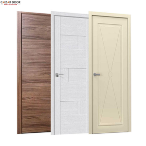 Puertas de PVC para interiores de madera de lujo con diseño moderno, compuestas de madera y plástico, las más populares en Oriente Medio, impermeables para una casa - Product Image 3