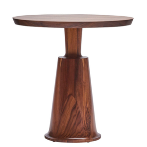 Modern Design <b>Round</b> Wooden Coffee <b>Table</b> With Tapered Base For Home Living Room Decor Furniture Handmade <b>Side</b> <b>Table</b> - Product Image 1