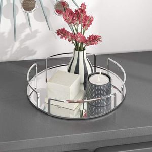Plateau en métal et verre de qualité supérieure pour banquets, traiteur, réceptions de mariage, restaurants, hôtels, services de table - Product Image 1