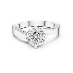 Export Quality 925 Sterling Silver Moissanite <b>Diamond</b> <b>Ring</b> Wholesale Manufacturer Direct Factory - Product Image 1