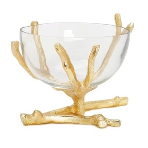 Tazón de Metal Ecológico de Diseño Personalizado para Servir Alimentos y Dulces, Vajilla, Accesorios de Mesa, Tazón para Servir Frutas de Tamaño Personalizado - Product Image 2