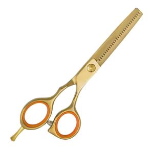 Ciseaux de coiffeur à dents plates en acier inoxydable sur mesure Ciseaux de beauté de coiffure réguliers - Product Image 1