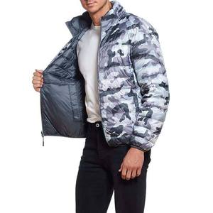 Veste d'hiver pour homme style OEM personnalisé, collection 2026, en toile de polyester écologique respirante et imperméable, col montant, taille XS - Product Image 5