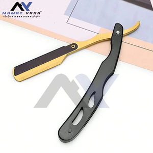 Single Edge Stainless Steel Straight <b>Razor</b> for Manual Shaving <b>Mens</b> Beard & Mustache Grooming <b>Razor</b> Professional Barber Shaving - Product Image 1