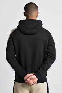 ONETEN APPARELS <b>Men's</b> Color Blocked <b>Hoodie</b> Pullover Cotton French Terry Hooded Sweatshirt Autumn Style - Product Image 4
