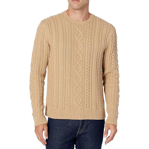 Pull léger en tricot pour homme, style classique et coupe confortable, idéal pour les voyages, le travail et les activités de fin de semaine - Product Image 1