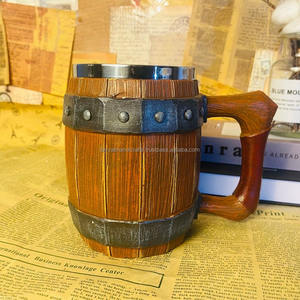 Nouvelle tasse en bois pour le café, un design unique et fonctionnel, tasse en bois durable fabriquée en Inde - Product Image 3