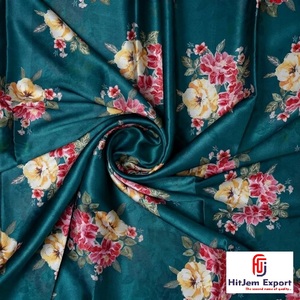 Premium Printed Japan Satin Fabric Custom Manufacturer OEM ODM Apparel Bridal Home Textile Wholesale Export Factory - Product Image 5