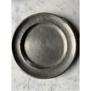 Assiette de présentation antique en étain, style floral, compatible lave-vaisselle, pour la restauration, assiettes en laiton, prix de gros - Product Image 6