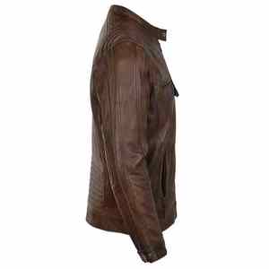 Nouvelle Collection 2026 : Vestes en Cuir pour Hommes – Design Unique, Col Montant, Qualité Supérieure, Tendance Urbaine, Style ODM, Dernières Tendances - Product Image 4