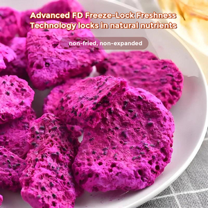 Frutta del Drago Essiccata FD Croccante con Dolcezza Naturale 50g Pronta da Mangiare dalla Cina Ben Gong E Le - Product Image 2