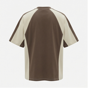 เสื้อผู้ชายทรงโอเวอร์ไซส์ผ้าตาข่ายปี 2026 ขายดีที่สุด ราคาโรงงาน MOQ ต่ำ คุณภาพสูง ผ้าฝ้ายถัก 100% ระบายอากาศได้ดี รับสกรีนโลโก้ตามสั่ง - Product Image 3