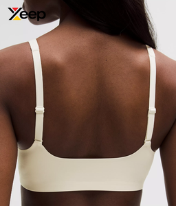 เสื้อชั้นในกีฬาโยคะคุณภาพสูงสำหรับผู้หญิง XEEP รุ่น XC-SB-141 แบบเรียบง่าย ระบายอากาศได้ดี สายปรับได้ แผ่นรองถอดออกได้ รองรับได้ดีเยี่ยม แห้งเร็ว - Product Image 4