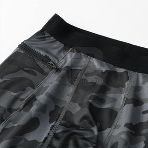 Pantalon de compression pour homme, coupe ajustée, tissu respirant, idéal pour les séances de gym, l'entraînement physique et les activités de plein air - Product Image 5