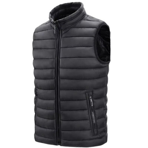 Gilet matelassé sans manches léger pour homme avec matériau résistant à l'eau et options de logo personnalisé Prix raisonnable Service OEM - Product Image 3