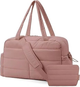 Sac de voyage et de sport matelassé en nylon imperméable 31L, unisexe, avec compartiment pour ordinateur portable, doublure en polyester et dossier ergonomique - Product Image 2