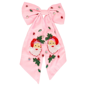 Vente en gros de pinces à cheveux personnalisées en tissu perlé, accessoires de mode pour femmes, style indien, multicolores, tendance, approvisionnement en vrac - Product Image 6