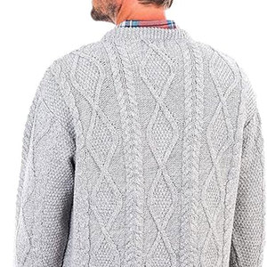 Pull pour homme au design classique, en coton et laine, pull pour homme tendance, prix de gros, pull pour homme en vente - Product Image 6