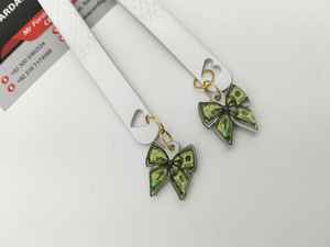 Pinzas para Pestañas al por Mayor, 45 y 90 Grados, Grabado de Corazón con Dijes de Dinero y Lazo, Pinza para Extensión de Pestañas con Punta de Oro Blanco - Product Image 2