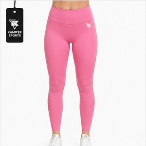 Leggings Deportivos de Cintura Alta, Sin Costuras, con Textura, Coloridos, Transpirables, con Efecto Levanta Glúteos, para Yoga, Diseño Exclusivo, OEM - Product Image 1