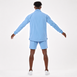 Ensemble de survêtement d'été en polyester pour homme, coupe-vent et short, vente en gros, fournisseur ODM - Product Image 3