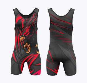 Services OEM, conception personnalisée, sublimation, justaucorps de lutte pour femmes, uniforme de lutte pour femmes - Product Image 4