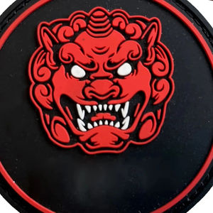 Parches de PVC suave personalizados al por mayor con velcro, etiquetas para prendas, logotipos de marca, parches de tela cosidos, parches de silicona y goma con velcro para sombreros - Product Image 2