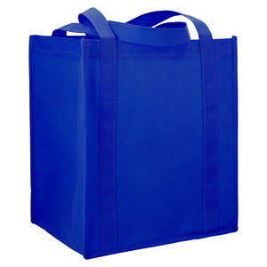 Sac fourre-tout jaune en PP non tissé, taille moyenne, motif lettres, soufflet profond, poignée renforcée, bandoulière, personnalisable avec impression - Product Image 5