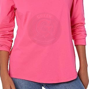 Camisetas de Cuello en V para Mujer al por Mayor, Camiseta Informal Cómoda de Manga Corta, Personalizada con Estampado, Color Liso, 100% Algodón Transpirable - Product Image 6