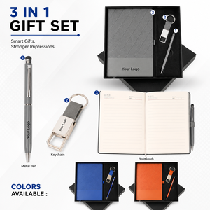 Set de Regalo de Bambú con Logotipo Personalizado, Cuaderno, Bolígrafo, Llavero, Caja de Regalo Empresarial para Eventos Corporativos y Promociones - Product Image 5