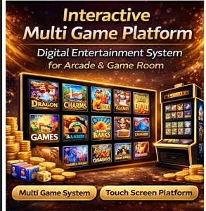 แพลตฟอร์มความบันเทิงเกมออนไลน์พร้อมระบบเกมหลากหลาย คอนเทนต์ดิจิทัล ระบบเกมพกพา สำหรับใช้ในห้องเกมอาร์เคด ต้นกำเนิดจากเท็กซัส - Product Image 3