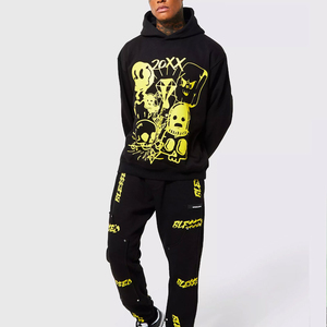 Top Trendy Product Fashionable Men Printed Sweat Suit Cheap Price Heavyweight Men <b>Tracksuit</b> Made in Pakistan Cheap Price - Product Image 1