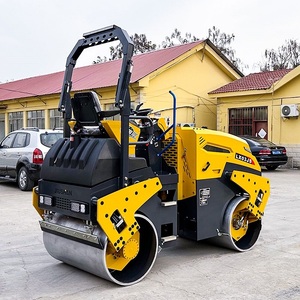Compacteur routier à double tambour haute efficacité, idéal pour le compactage de l'asphalte et les projets de construction routière - Product Image 6