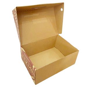 Private Label Self-Erecting 3-Layer Shoe Clothing <b>Packaging</b> Carton Box Recycled Materials Corrugated Paper Boxes Offset <b>Printed</b> - Product Image 2