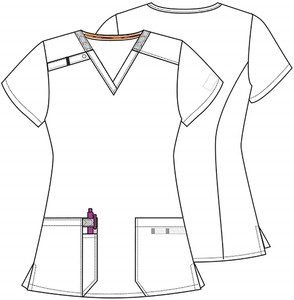 Ensembles de blouses d'été unisexes en polyester tissé, avec logo imprimé numérique, prix abordable, faible MOQ, détection des défauts par aiguille, fusion sans couture, pour hôpital - Product Image 5