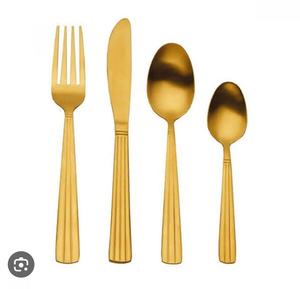 Vente chaude Ensemble de 6 Cuillères en métal jetables Couverts pour restaurant à domicile ou service de fête - Product Image 4