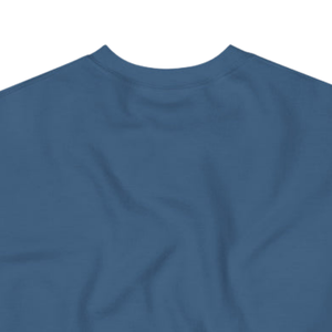 Sweat-shirt unisexe blanc à col rond, bleu, avec motif brodé circulaire, en polaire, à manches longues, vêtement décontracté et tendance - Product Image 4