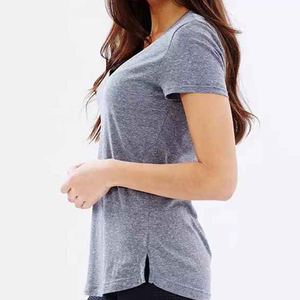 Camisetas Lisas para Mujer con Logotipo de Marca Personalizado, Camisetas Lisas al por Mayor, Camisetas Lisas Teñidas de Corte Regular - Product Image 2